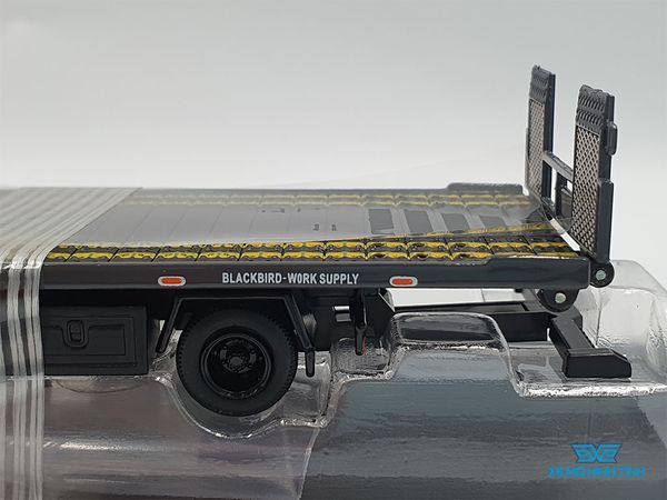 Xe Mô Hình Tải Hino 300 Wrecker Truck 1:64 GCD ( Đen Mâm Đen )