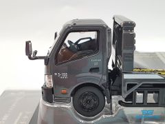 Xe Mô Hình Tải Hino 300 Wrecker Truck 1:64 GCD ( Đen Mâm Đen )