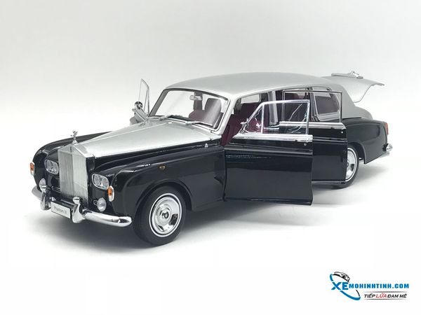 Xe Mô Hình Rolls-Royce Phantom VI 1:18 Kyosho ( Đen - Bạc )