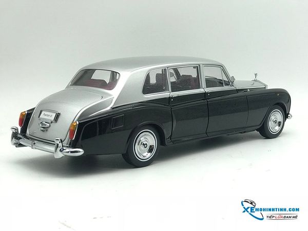 Xe Mô Hình Rolls-Royce Phantom VI 1:18 Kyosho ( Đen - Bạc )