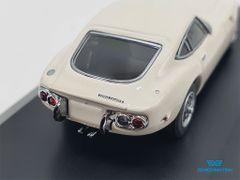 Xe Mô Hình Toyota 2000 GT 1:64 Kyosho ( Trắng )