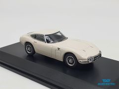 Xe Mô Hình Toyota 2000 GT 1:64 Kyosho ( Trắng )