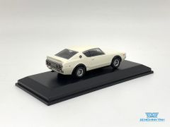 Xe Mô Hình Nissan Skyline 2000GT-R ( KPGC10 ) 1:64 Kyosho ( Trắng )