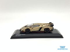 Xe Mô Hình Lamborghini Veneno Mui Cứng 1:64 Kyosho ( Gold )