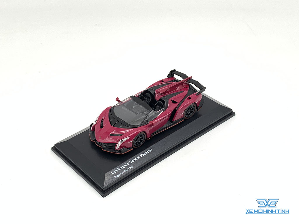 Xe Mô Hình Lamborghini Veneno Roadster 1:64 Kyosho ( Hồng ) – Shop Xe Mô  Hình Tĩnh