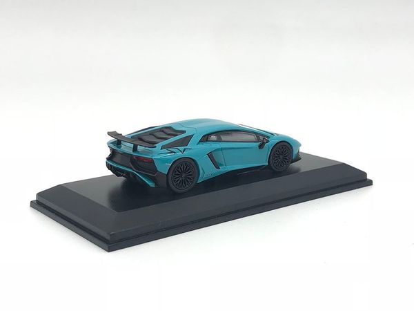 Kyosho 1:64 Lamborghini Aventador LP700-4 SV (Xanh)