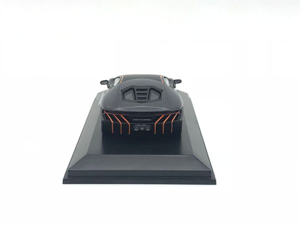 Xe Mô Hình Lamborghini Centenario 1:64 Kyosho ( Đen viền Cam )