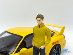 Xe Mô Hình Mazda RX-7 FD3S + Figure 1:18 Kyosho ( Vàng )