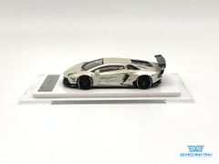 Xe Mô Hình LB-Performance Lamborghini Aventador Limited 999pcs 1:64 Liberty Walks ( Trắng )