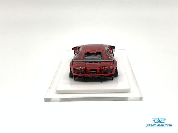Xe Mô Hình LB-Performance Lamborghini Aventador Limited 999pcs 1:64 Liberty Walks ( Đỏ )