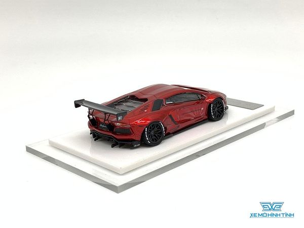 Xe Mô Hình LB-Performance Lamborghini Aventador Limited 999pcs 1:64 Liberty Walks ( Đỏ )