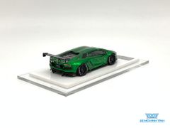 Xe Mô Hình LB-Performance Lamborghini Aventador Limited 999pcs 1:64 Liberty Walks ( Xanh Lá )