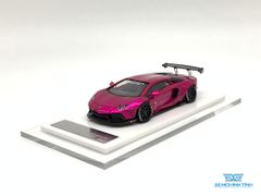 Xe Mô Hình LB-Performance Lamborghini Aventador Limited 999pcs 1:64 Liberty Walks ( Hồng Tím )