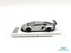 Xe Mô Hình LB-Performance Lamborghini Aventador Limited 999pcs 1:64 Liberty Walks ( Chrome )