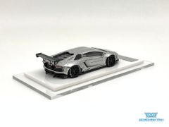 Xe Mô Hình LB-Performance Lamborghini Aventador Limited 999pcs 1:64 Liberty Walks ( Chrome )