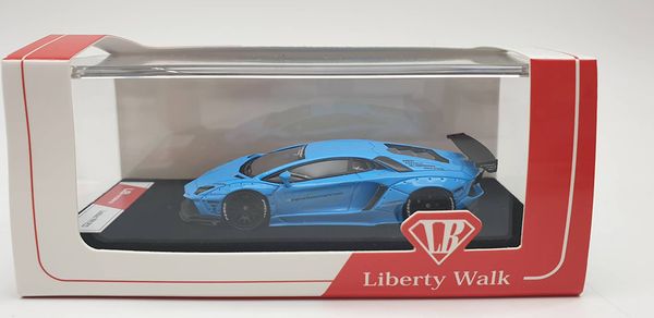 Xe Mô Hình Lamborghini Aventador LB 1:64 Limited 999 P ( Xanh )