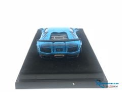 Xe Mô Hình Lamborghini Aventador LB 1:64 Limited 999 P ( Xanh )