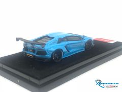 Xe Mô Hình Lamborghini Aventador LB 1:64 Limited 999 P ( Xanh )