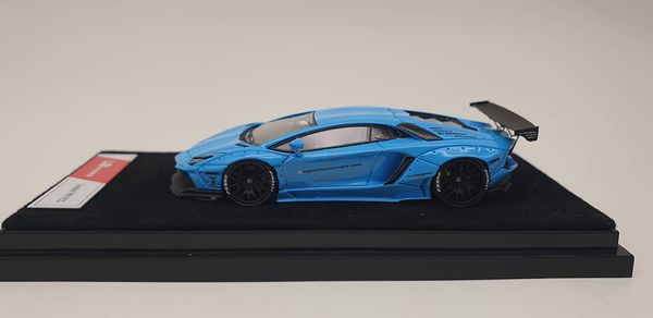 Xe Mô Hình Lamborghini Aventador LB 1:64 Limited 999 P ( Xanh )