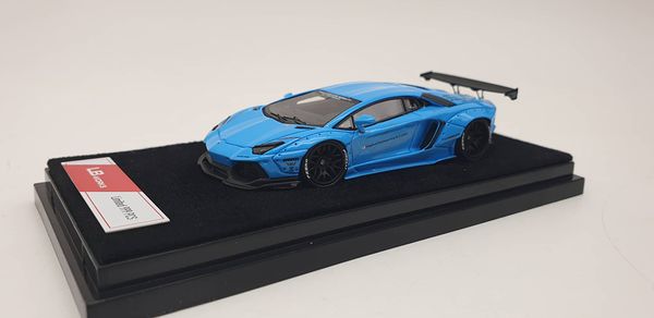 Xe Mô Hình Lamborghini Aventador LB 1:64 Limited 999 P ( Xanh )