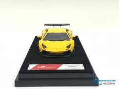 Xe Mô Hình Lamborghini Aventador LB 1:64 Limited 999 Pcs ( Vàng )