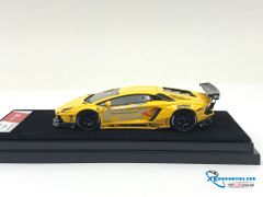 Xe Mô Hình Lamborghini Aventador LB 1:64 Limited 999 Pcs ( Vàng )