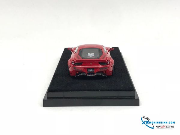 Xe Mô Hình LB Performance Ferrari 458 1:64 Liberty Walk Limited 999pcs ( Đỏ )