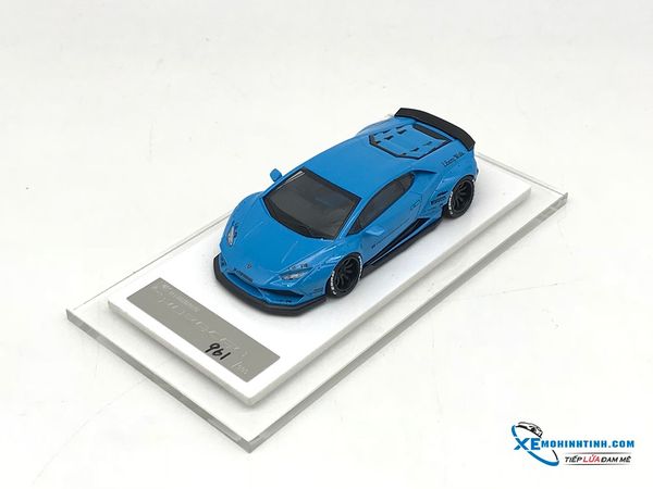 Xe Mô Hình Lamborghini Huracan LB 1/64 Liberty Walks ( Xanh Dương )