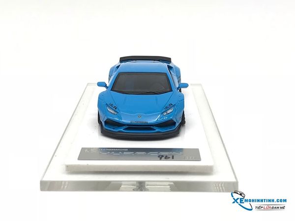 Xe Mô Hình Lamborghini Huracan LB 1/64 Liberty Walks ( Xanh Dương )