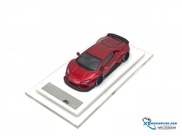 Xe Mô Hình Lamborghini Huracan LB 1/64 Liberty Walks ( Đỏ )