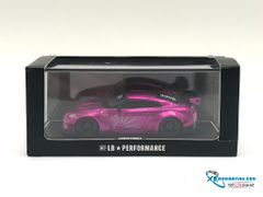 Xe Mô Hình Nissan GTR- R35 LB 1:64 Liberty Walks ( Hồng )