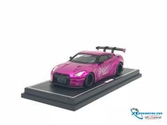 Xe Mô Hình Nissan GTR- R35 LB 1:64 Liberty Walks ( Hồng )