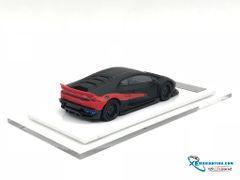 Xe Mô Hình LB-Performance Lamborghini Huracan Yezzy 1:64 Liberty Walk ( Đen nhám / Đỏ )