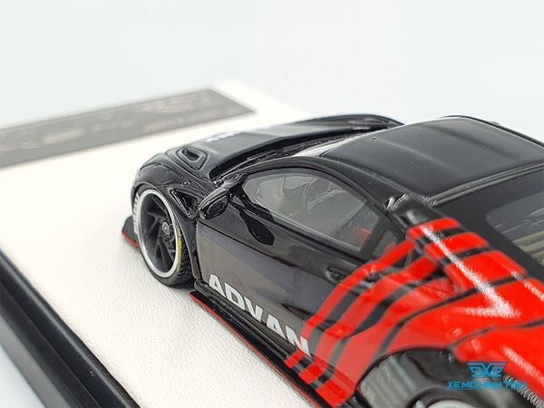 Xe Mô Hình Honda NSX LBWK Advan 1:64 Timothy&Pierre ( Đỏ Đen )