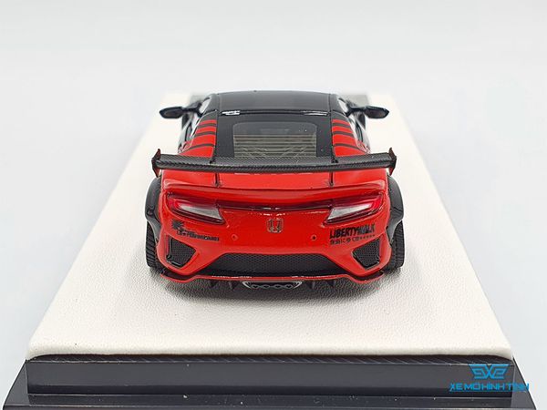 Xe Mô Hình Honda NSX LBWK Advan 1:64 Timothy&Pierre ( Đỏ Đen )