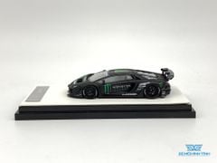 Xe mô hình Lamborghini Liberty Walk LB-Works LP 700 Aventador 2.0 1:64 Timothy & Pierre ( Đen Monster )