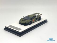 Xe Mô Hình Lamborghini Aventador LB 2.0 Limited 999pcs Timothy Pierre 1:64 ( Fighter Green )