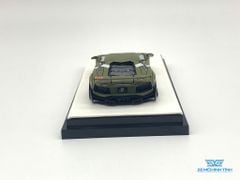 Xe Mô Hình Lamborghini Aventador LB 2.0 Limited 999pcs Timothy Pierre 1:64 ( Fighter Green )