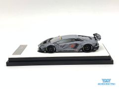 Xe Mô Hình Lamborghini Aventador LB 2.0 Limited 999pcs 1:64 Timothy Pierre ( Xám Tro )