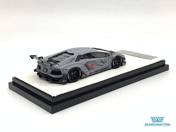 Xe Mô Hình Lamborghini Aventador LB 2.0 Limited 999pcs 1:64 Timothy Pierre ( Xám Tro )