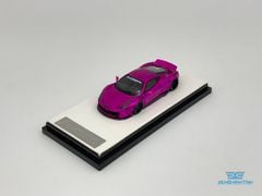 Xe Mô Hình Ferrari 458 LB Limited 499pcs Timothy Pierre và Liberty Walk 1:64 ( Hồng )