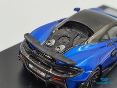 Xe Mô Hình McLaren 600LT 1:64 LCD ( Xanh Kim Loại )