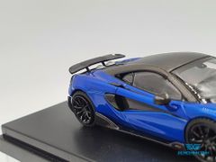 Xe Mô Hình McLaren 600LT 1:64 LCD ( Xanh Kim Loại )