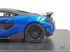 Xe Mô Hình McLaren 600LT 1:64 LCD ( Xanh Kim Loại )