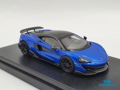 Xe Mô Hình McLaren 600LT 1:64 LCD ( Xanh Kim Loại )