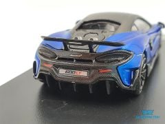 Xe Mô Hình McLaren 600LT 1:64 LCD ( Xanh Kim Loại )