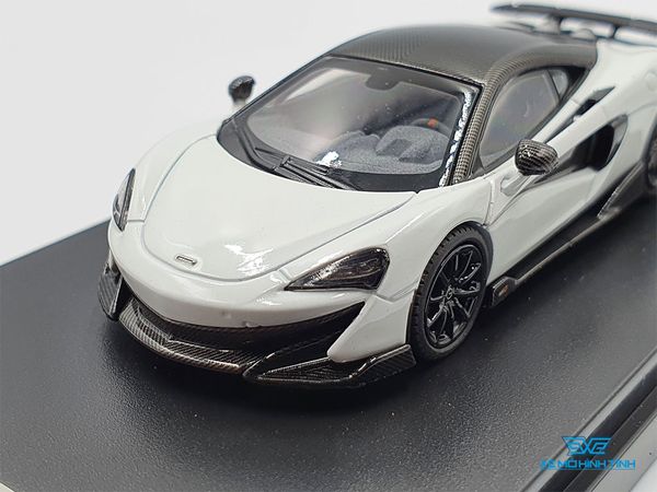 Xe Mô Hình McLaren 600LT LCD  1:64 ( Trắng )