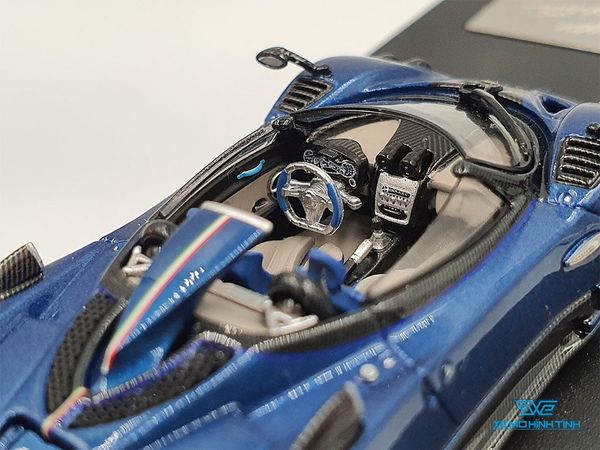 Xe Mô Hình Pagani Zonda 1:64 LCD Models ( Xanh Dương )