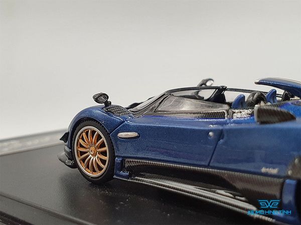 Xe Mô Hình Pagani Zonda 1:64 LCD Models ( Xanh Dương )