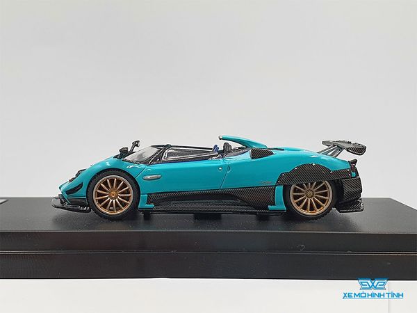 Xe Mô Hình Pagani Zonda 1:64 LCD Models ( Xanh Ngọc )